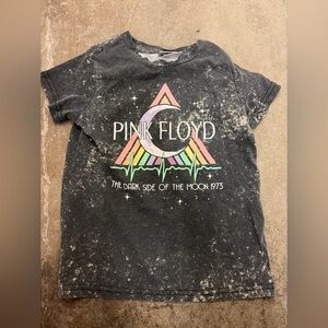 Pink Floyd Kids T-Shirt - Black with Colorful Graphic